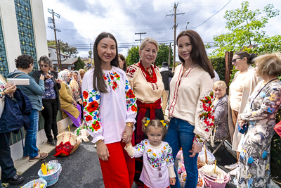 The Bright Resurrection of Christ. Blessing of Baskets.