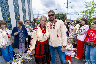 The Bright Resurrection of Christ. Blessing of Baskets.