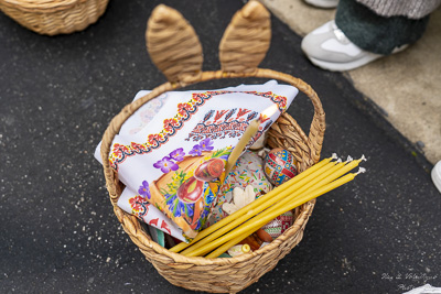 The Bright Resurrection of Christ. Blessing of Baskets.