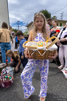 The Bright Resurrection of Christ. Blessing of Baskets.